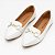 Sapatilha Bico Fino Mocassim Branco REf 007 - Imagem 2