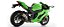 Ponteira Arrow Indy Race Kawasaki ZX-10R  21'~ - Imagem 4