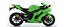 Ponteira Arrow Indy Race Kawasaki ZX-10R  21'~ - Imagem 1