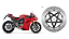 Disco de Freio de aço dianteiro  NG Brake Disc Ducati  Panigale V4 / S - Imagem 1