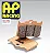 Pastilha de freio  AP Racing carbono LMP 306 CRR - Imagem 3