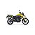 ponteira Arrow Indy Race aluminio preto para V strom 800 - Imagem 1