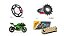 Kit transmissão Kawasaki Ninja 500 / Z 500 24~ - Imagem 2