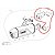 Protetor Akrapovic em carbono - BMW R 1200 / R 1250 GS - Imagem 1