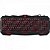 Teclado Gamer Multimídia SPIDER VENOM 2 GK-705 Preto/Vermel - Imagem 1