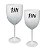 Kit 2 Taças Vinho Personalizadas Mr & Mrs - Dia dos Namorados - Imagem 2