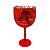 Taça Gin Vermelha Personalizada - Acrilico - Imagem 1