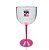 Taça Gin Rosa Personalizada Bicolor - Acrilico - Imagem 1