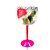 Taça de Gin Bicolor Rosa Personalizada - Poliestireno Acrilico PS - Imagem 2