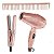 Kit Babyliss Viagem Mini Secador Mini Chapinha Rose Gold - Imagem 1