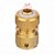 Engate Rápido Mangueiras 1/2 x 3/4 Bronze/Latão - Imagem 1