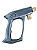 Pistola Sem Gatilho (Eco) M22X22 Lavadora de Alta Pressão Industrial Compatível Karcher/Wap  - INTQ - Imagem 1