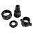 Conector Engate Preto 3/4" Mangueira/Torneira - Imagem 2