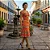 Vestido Crochê Colorido Ritinha Evasé - Imagem 1