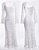 Vestido Crochê Branco Noiva pré wediing Sob Medida - Imagem 2