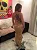 Vestido Crochê Dourado Longo Costa Nua - Imagem 2