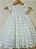 Vestido Infantil De Croche Para Batizado - Imagem 1
