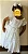 Vestido Infantil De Croche Para Batizado - Imagem 2