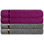 Kit 4 Toalhas Banhão Gigante Glamour - 500g - 100% Algodao - Imagem 2
