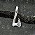 Pingente machadinha viking em prata 950k - Imagem 1