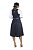 Vestido Midi Azul Marinho - Imagem 4