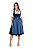 Vestido Midi Azul Marinho - Imagem 1