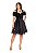 Vestido Preto Bordado - Imagem 1