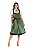 Vestido Midi Verde Musgo - Imagem 1