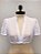 Blusa Decote V Renda - Off - Imagem 1