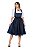 Vestido Midi Azul e Marinho - Imagem 1