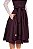 Vestido Midi Marsala - Imagem 3