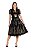 Vestido Midi Preto e Dourado - Imagem 6