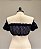 Blusa Ciganinha Renda Marinho - Imagem 2