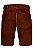 Bermuda de Couro Marrom Lederhosen com Cinto - Imagem 6