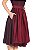 Vestido Midi Marsala com Fivela - Imagem 3