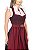 Vestido Midi Marsala com Fivela - Imagem 2