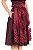 Vestido Midi Vinho com Avental de Renda - Imagem 3