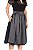 Vestido Midi Preto e Grafite - Imagem 3