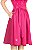 Vestido Midi Rosa Pink com Bordado - Imagem 3