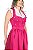 Vestido Midi Rosa Pink com Bordado - Imagem 2