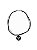 Colar Bordado Edelweiss Preto - Imagem 1