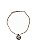 Colar Bordado Edelweiss Bege - Imagem 1