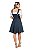 Vestido Ajustável Azul Marinho - Imagem 4