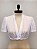Blusa Decote V Renda - Off - Imagem 1