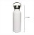 Garrafa Térmica Inox Branca 600ml Personalizada - Imagem 3