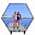 Azulejo 20x23 Hexagonal  Personalizado com Foto ou Imagem de seu Jeito - Imagem 1