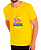 Camiseta Amarela Personalizada em Algodão só Frente 20x28 cm (DTF) - Imagem 1