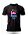 Camiseta Preta em Algodão Personalizada só Frente 20x28 cm - Imagem 1