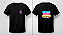 Camiseta Preta em Algodão com Estampa DTF – Frente 7x7cm e Costas A4 - Imagem 1