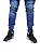 calça jeans premium ziper na perna masculina - Imagem 2
